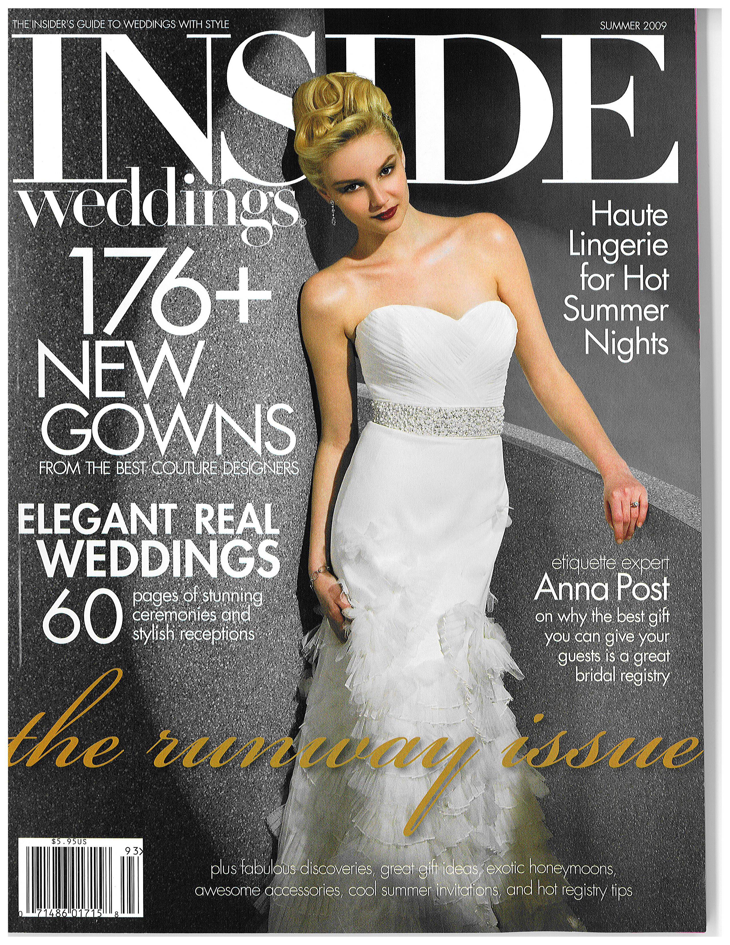 InsideWeddingsJuly09Cover