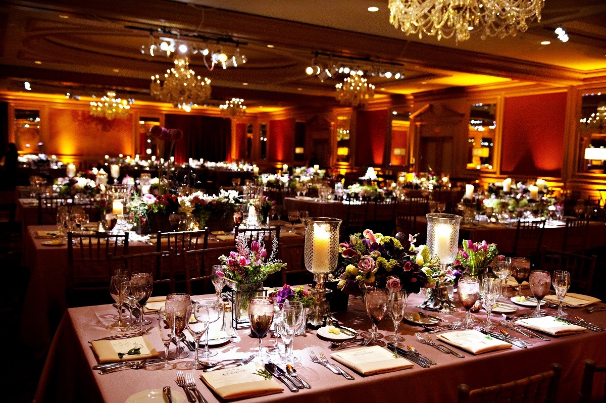 lavender and gold organic wedding design philadelphia