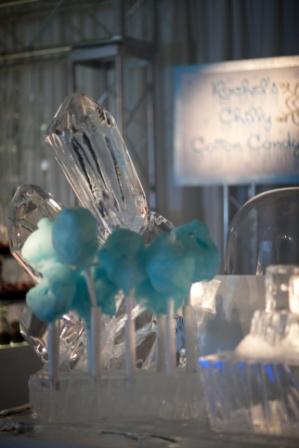 ice cotton candy station