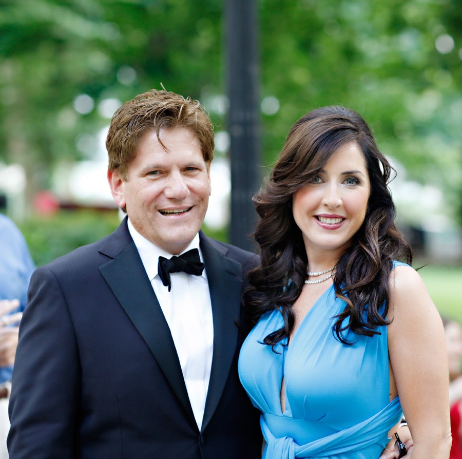 Ball on the square co chairs brian kappra nicole cashman charity gala philadelphia