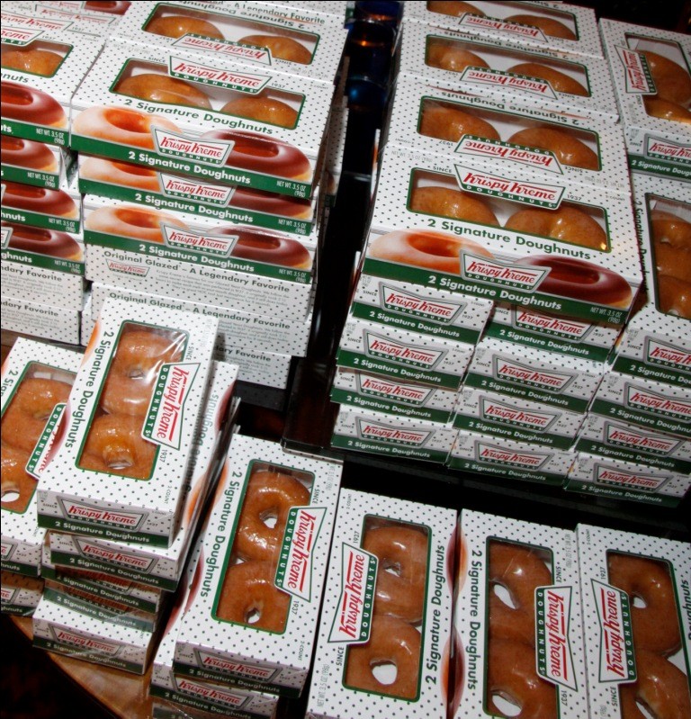 krispy kreme party favors bar mitzvah philadelphia four seasons evantine design