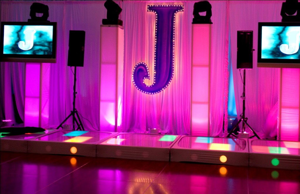 light up stage bar mitzvah evantine design four seasons hotel