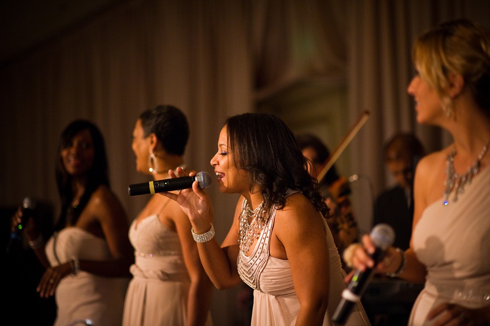 EBE LA Stars orchestra wedding bands philadelphia four seasons hotel evantine design