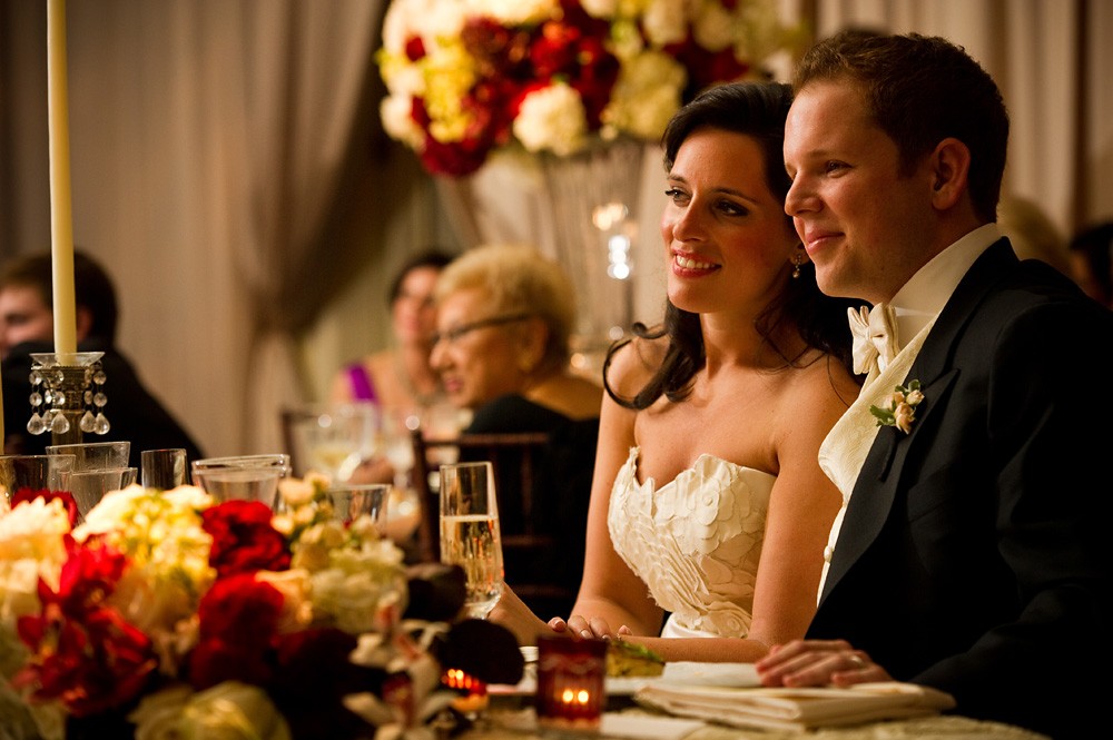 best man’s toast formal wedding four seasons hotel philadelphia ballroom evantine design