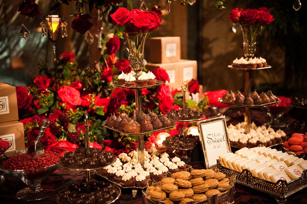 Chocolate Confection Dessert Table Evantine Design Melissa Paul Philadelphia Weddings Four Seasons Hotel