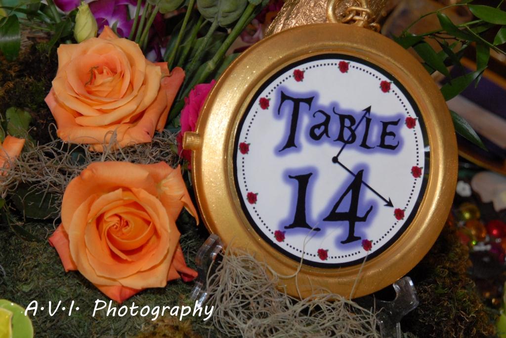 alice in wonderland themed parties, bat mitzvahs, evantine design, party details