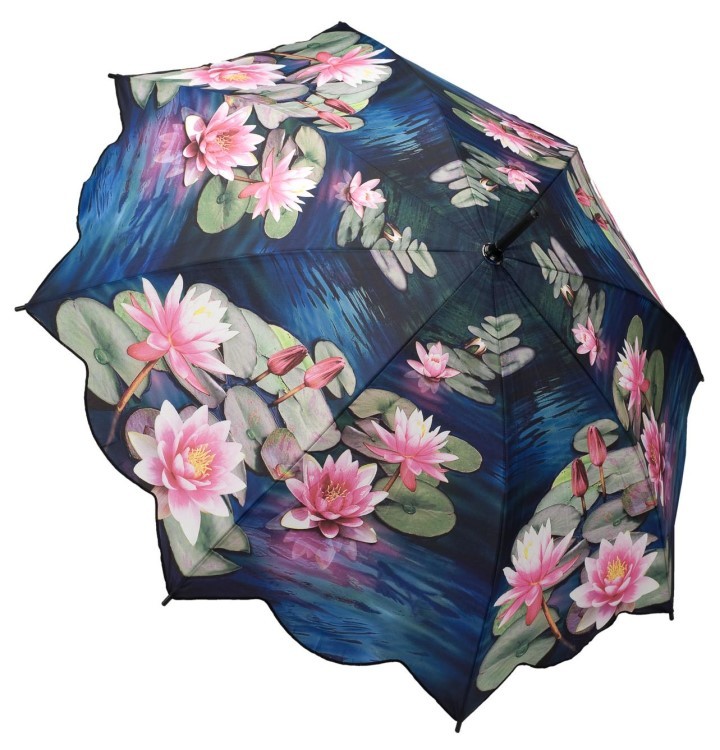 Water Lily Umbrella Gifts for Her Shade Parasols Evantine Design
