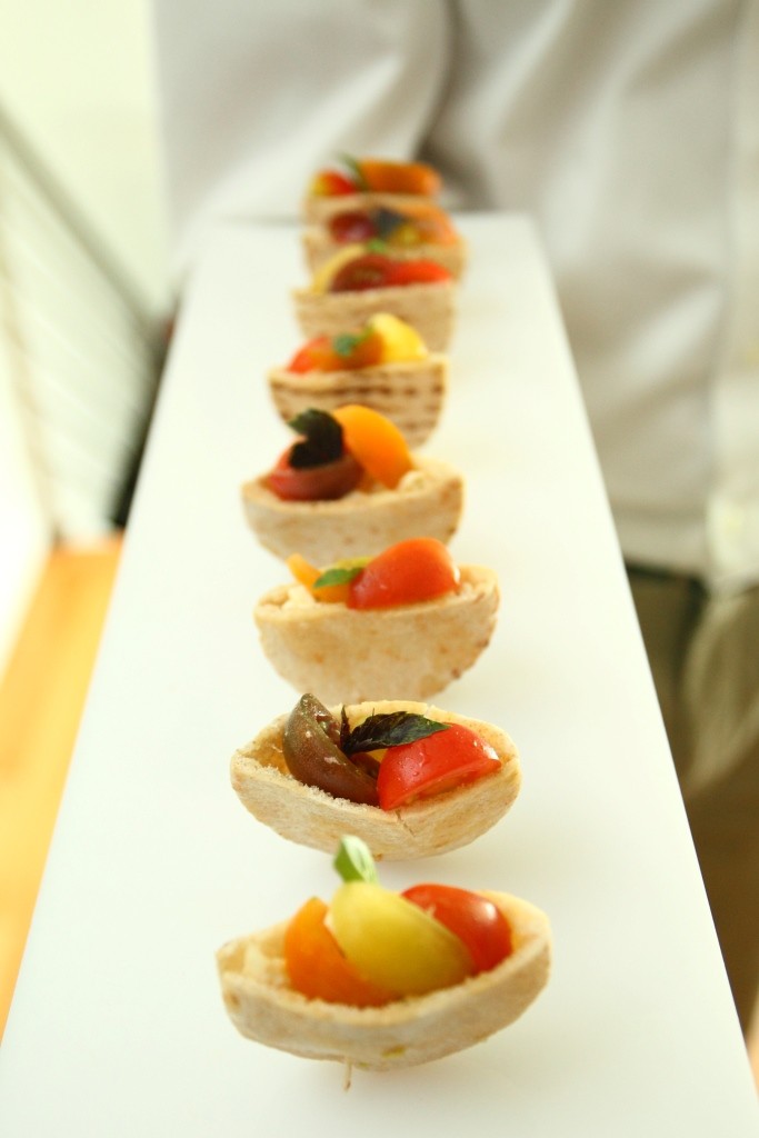 peter callahan catering mini caprese salads, summer hors d’oeuvres, bridal shower food, evantine design, main line weddings, philadelphia event