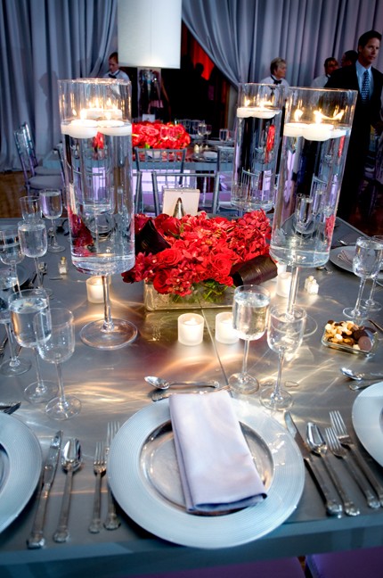 red-flowers-modern-glass-vases-gray-decor-bar-mitzvah-design-evantine-philadelphia-events