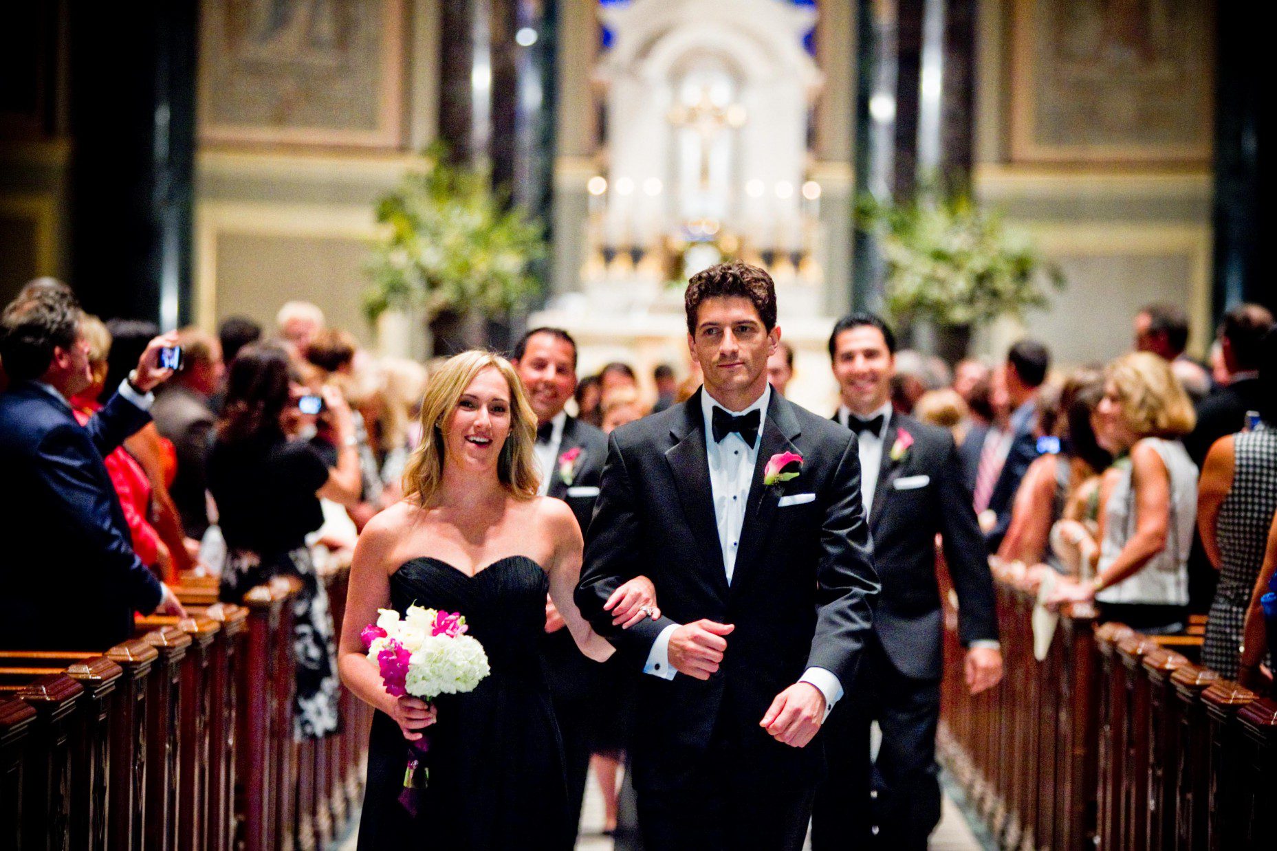 wedding-recessional-catholic-cathedrals-philadelphia-luxury-florists-event-designers