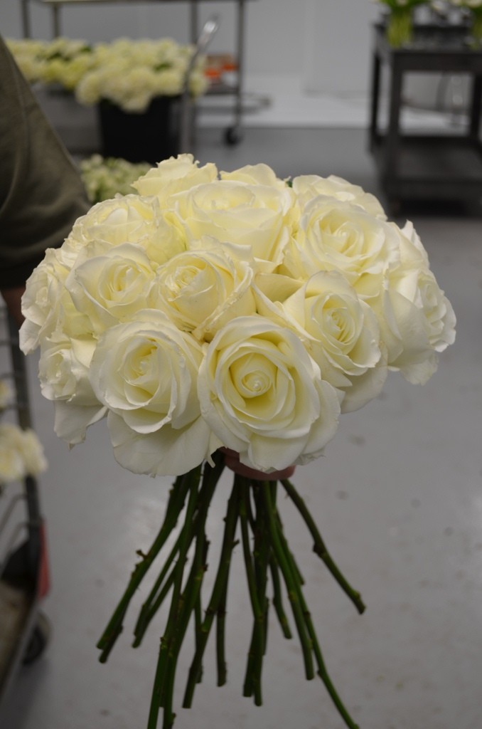 white rose bridal bouquet evantine design philadelphia florists