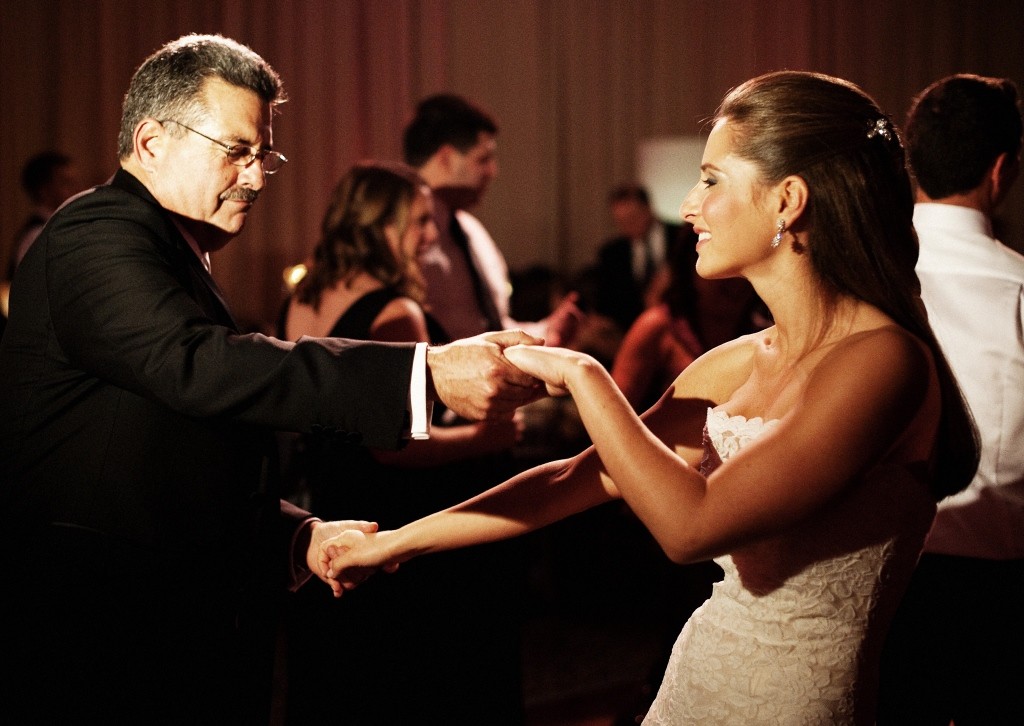 father daughter dance philadelphia upscale weddings evantine design