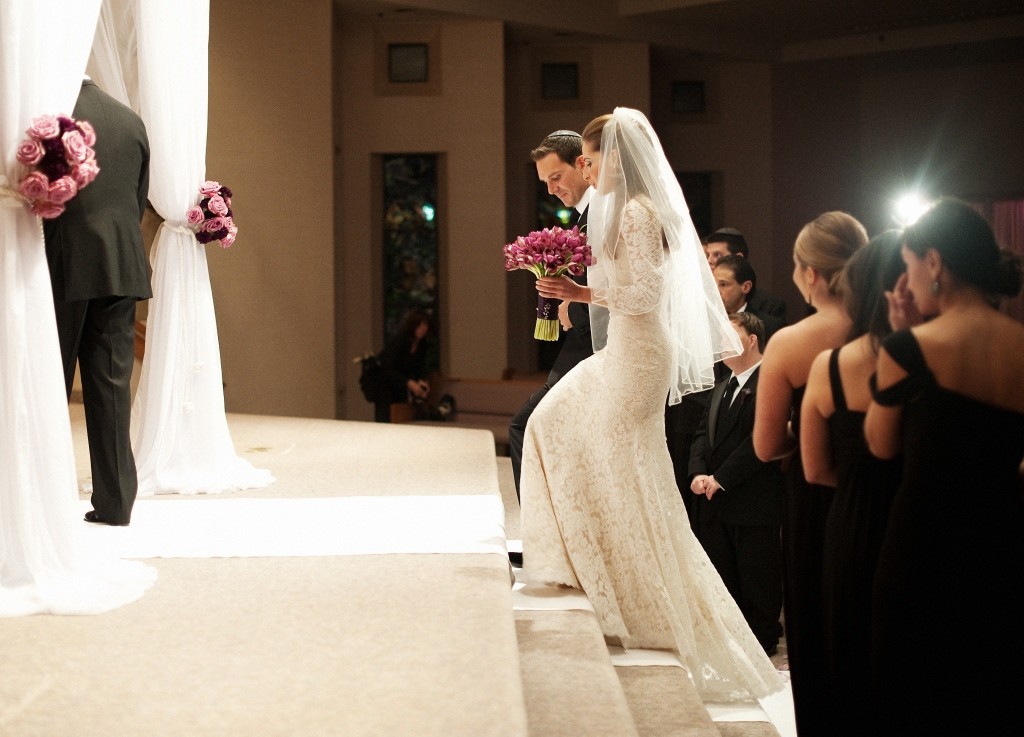 processional lace wedding gown jewish wedding ceremonies evantine design