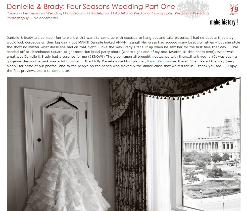 Four Seasons Hotel Philadelphia Weddings Evantine Design Wedding Planners Outdoor Venues Amie Schroeder Photography Blog