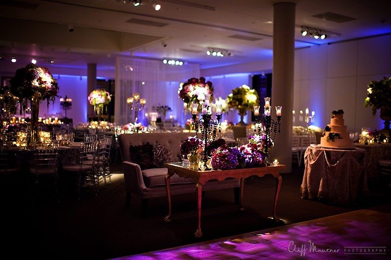 wedding decor at National Jewish History Museum Philadelphia Weddings Eventions Lighting