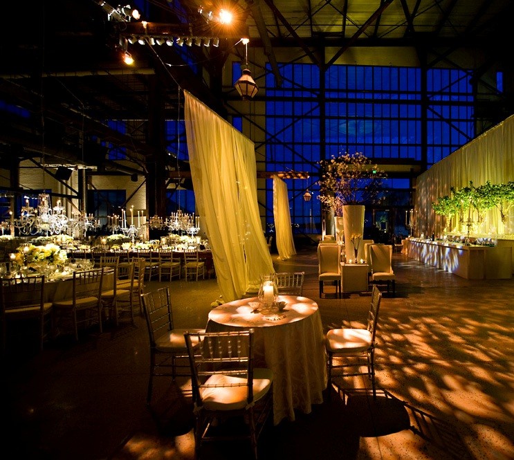 Weddings at Urban Outfitters Lounge Seating Yellow Event Design