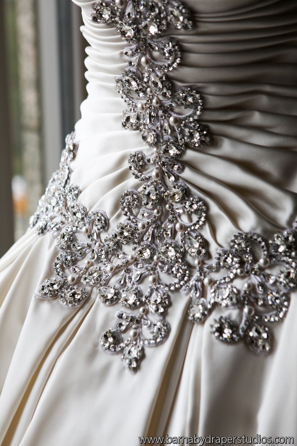 crystal embroidered wedding ballgown luxury weddings philadelphia