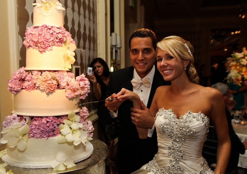 wedding cake four seasons hotel philadelphia evantine design