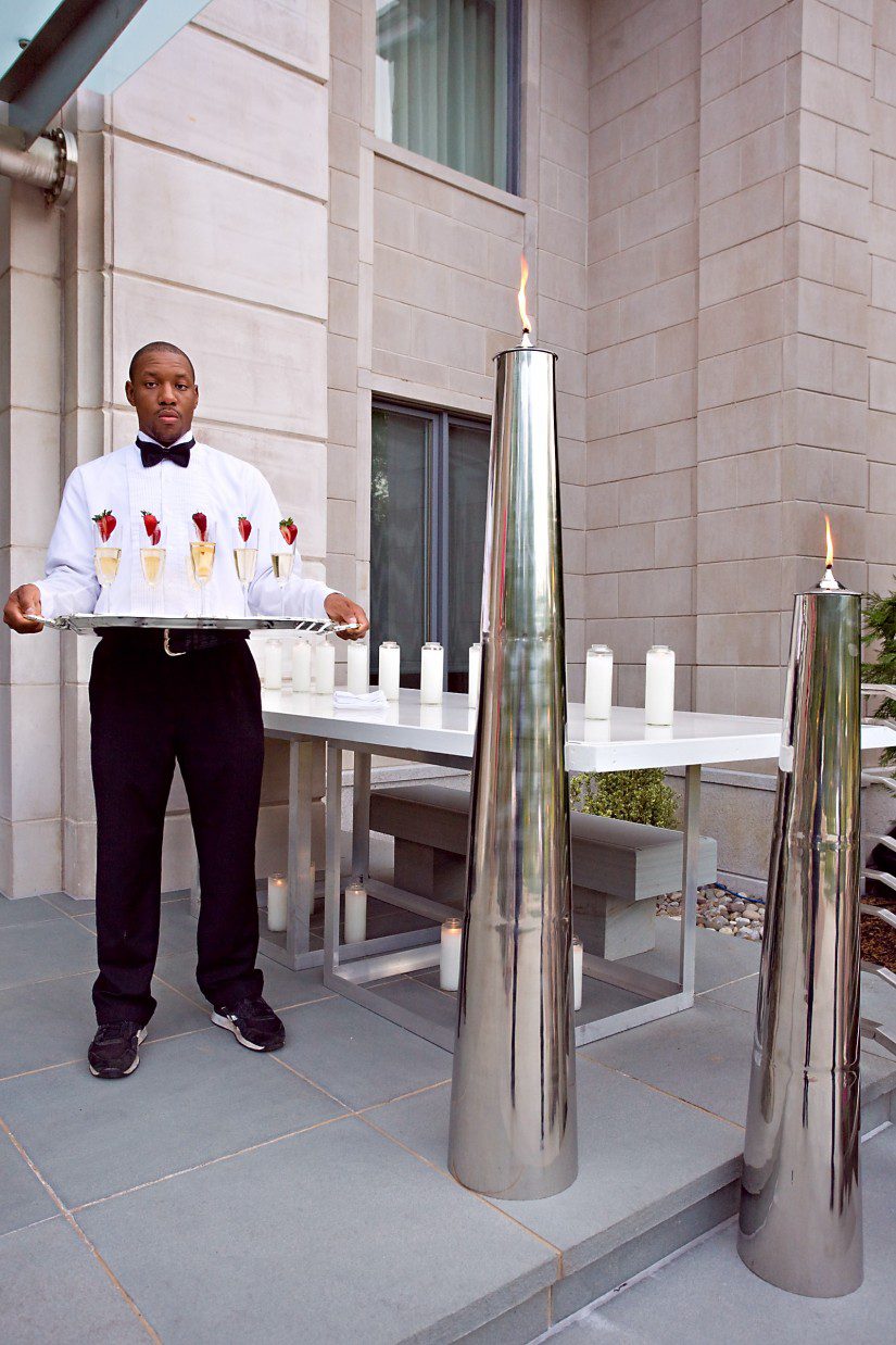 Chrome Torches Party Entrance Social Events Main Line Events