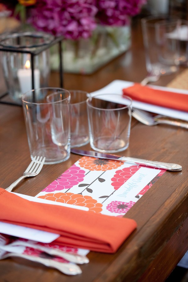 Modern Paper Place Mats Wooden Dinner Tables Wedding Ideas