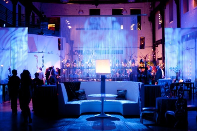 blue lounge for bar mitzvahs philadelphia event planners evantine design