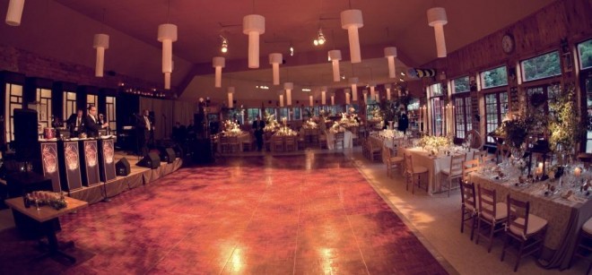 Dance Floor Summer Camp Weddings in the Poconos Philadelphia Weddings