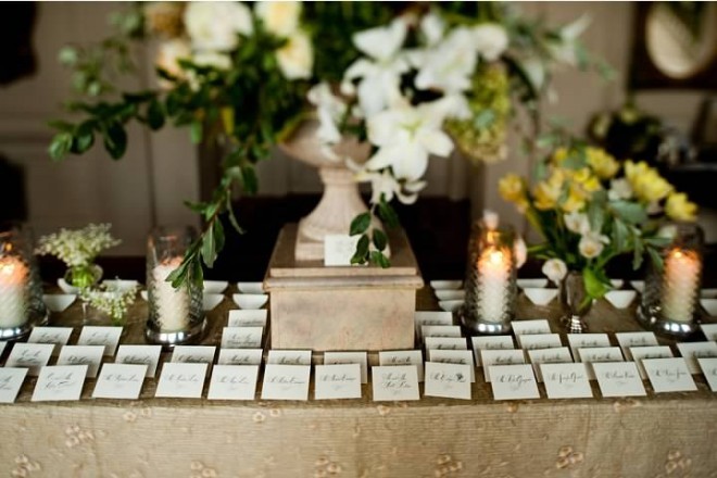 Elegant Place Card Table Designs Traditional Weddings Evantine Design