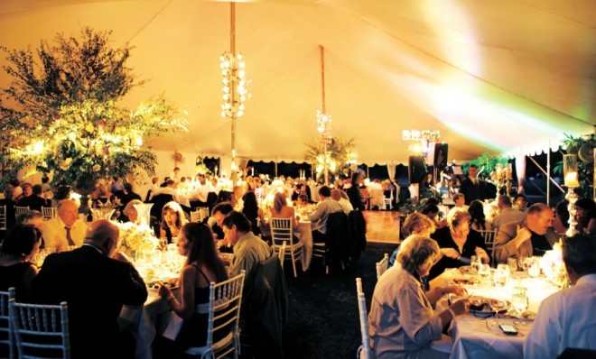 Tented Weddings Pole Tents EventQuip Evantine Design Philadelphia Weddings