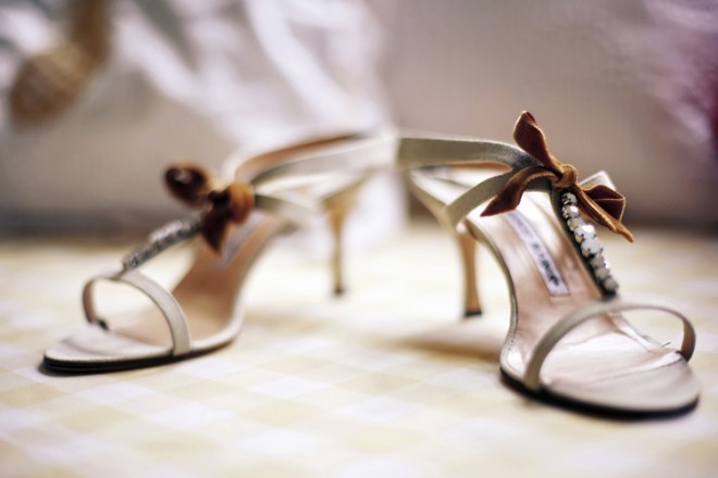 Wedding Shoes Manolo Blahnik Sandals Evantine Design