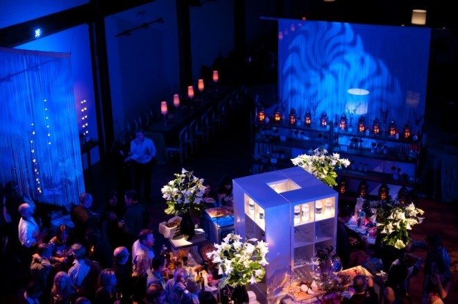 White Fringe Walls Evantine Design Bar Mitzvah Planners in Philadelphia