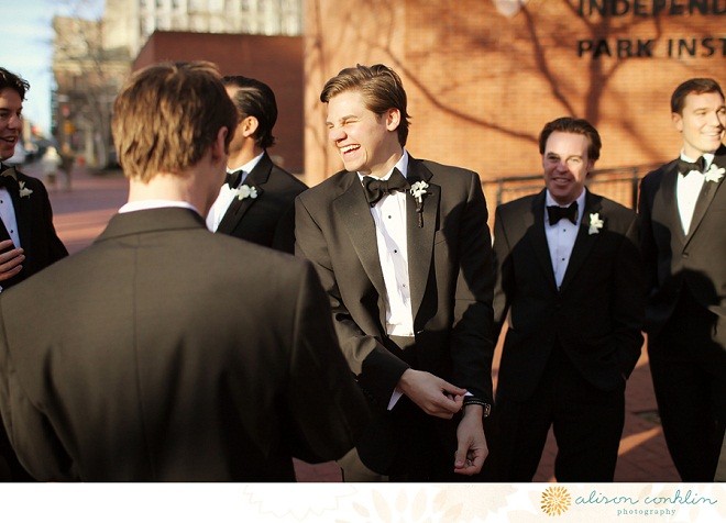 Groomsmen Alison Conklin Photography