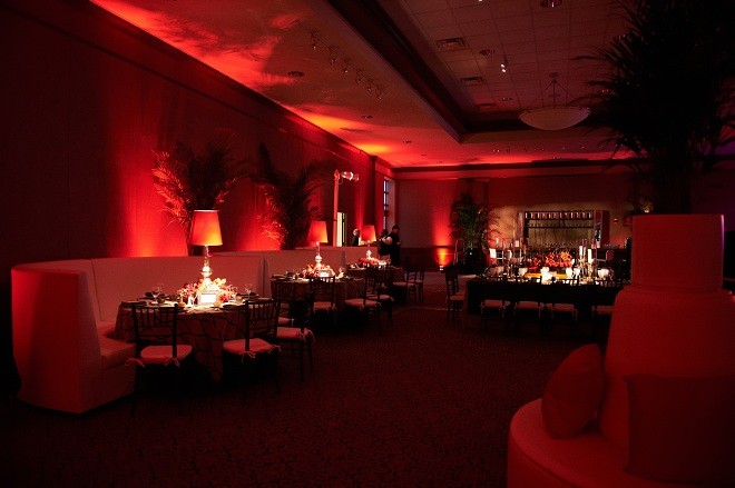 Adult Dinner Tables Red Themed Parties Steakhouse