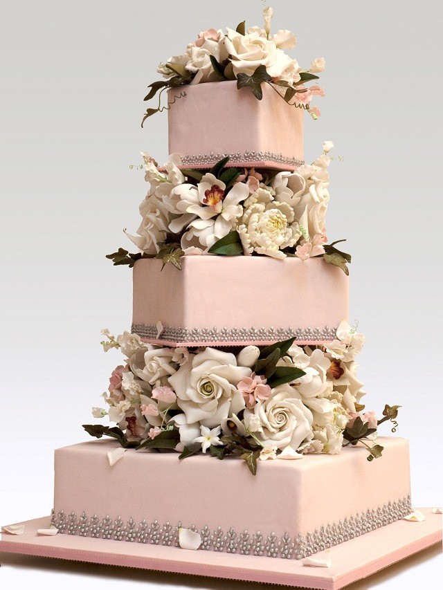 Pink Wedding Cake Ron Ben-Israel