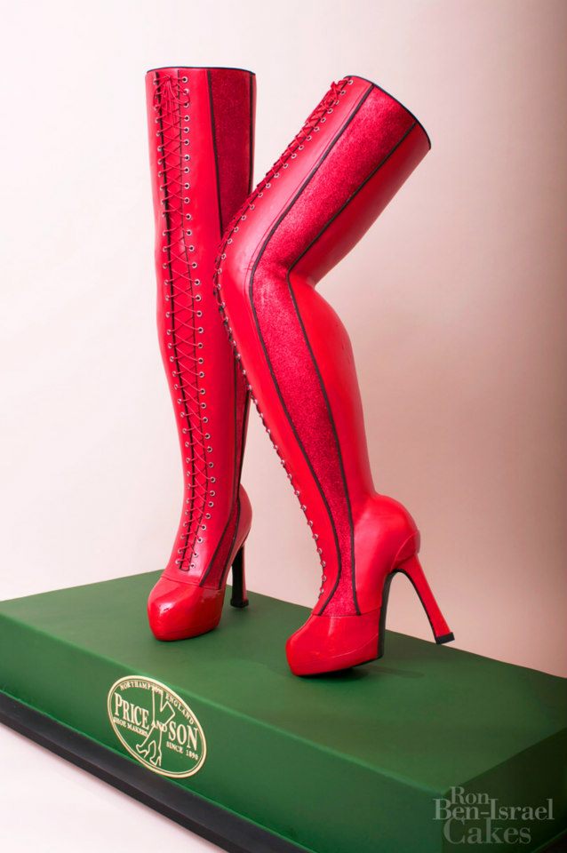 kinky boots cake ron ben israel