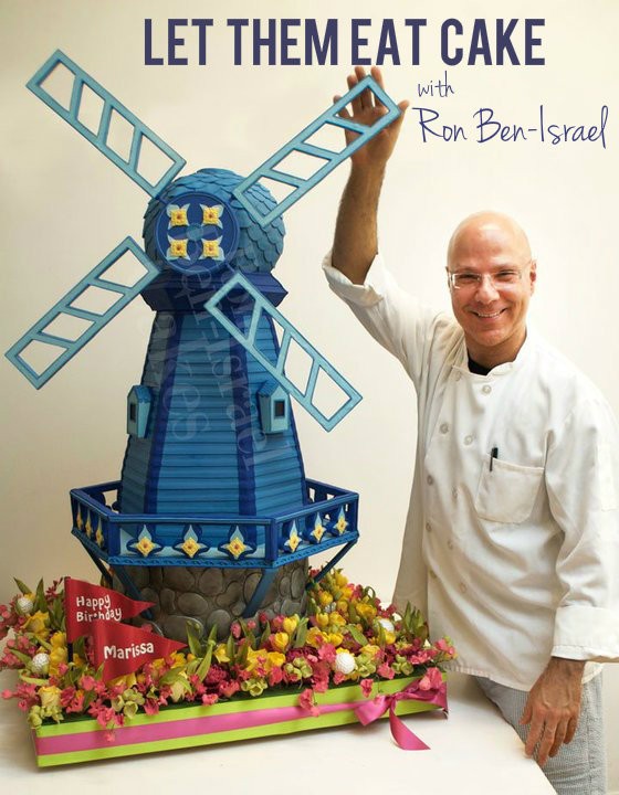 windmill cake by ron ben-israel evantine design