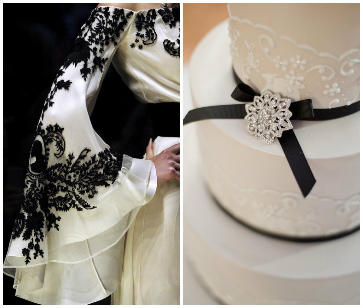 black and white wedding inspiration evantine design 2