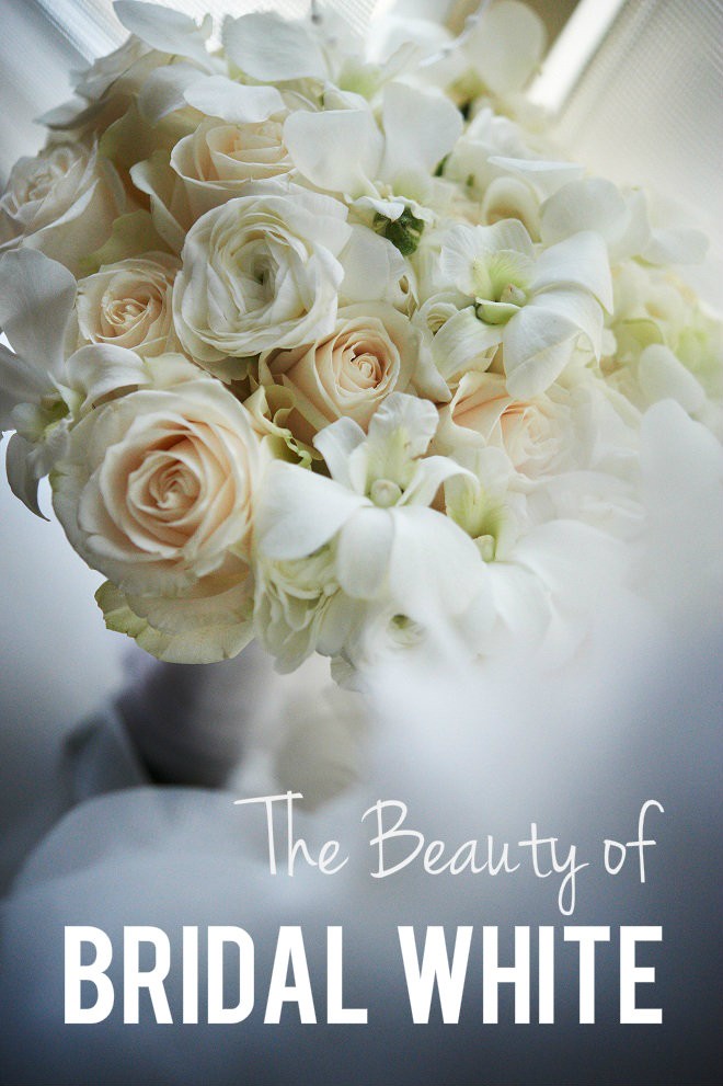 Evantine Design White Bridal Bouquets Philadelphia Florists