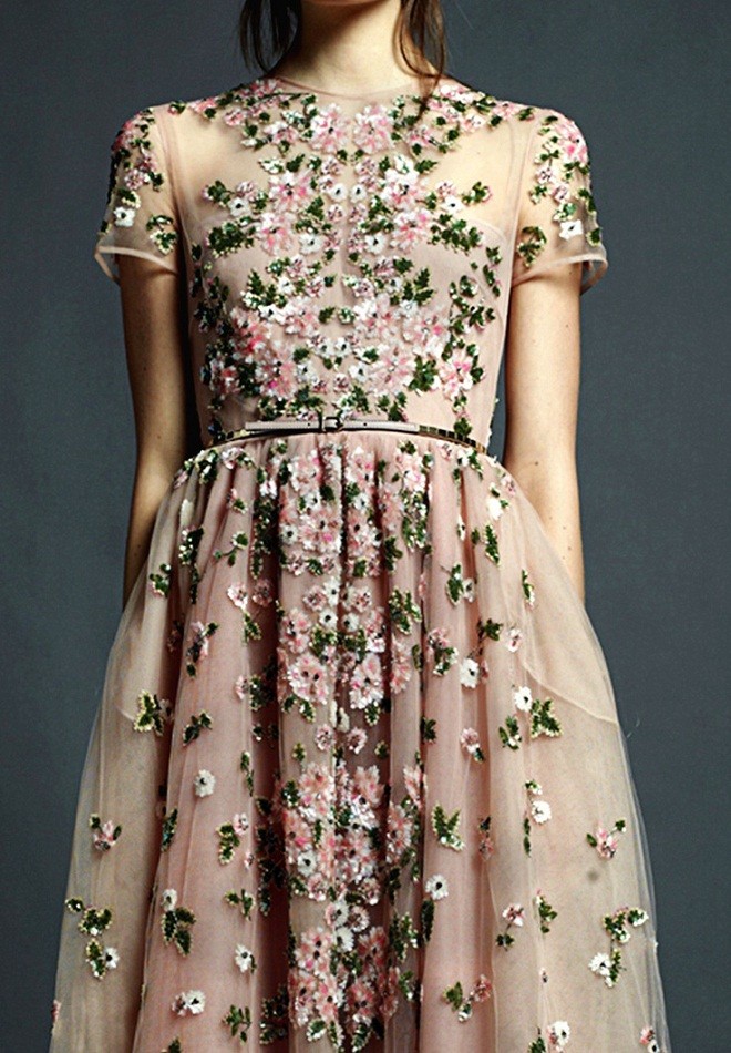 Valentino Floral Gown