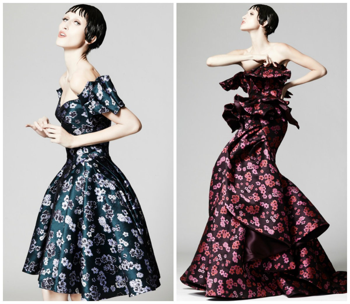 zac posen floral dresses mother of the bride