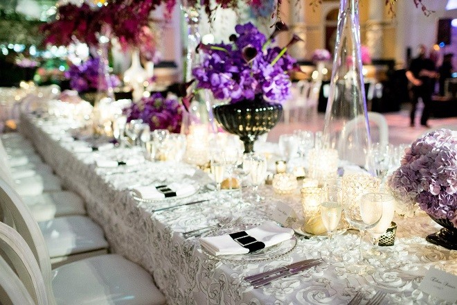 long head tables please touch museum weddings evantine design