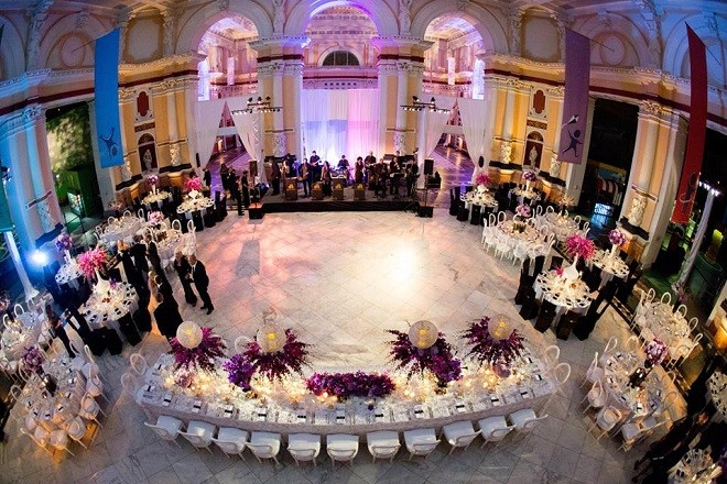 purple weddings please touch museum philadelphia party venues