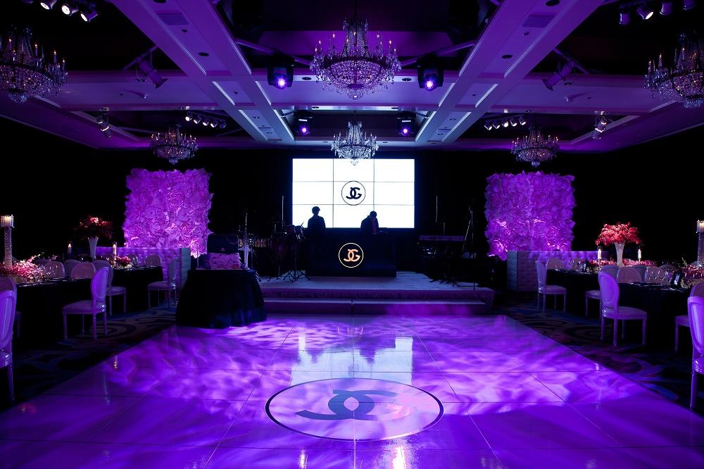 chanel themed bat mitzvah philly party planners susan beard photo evantine design decor