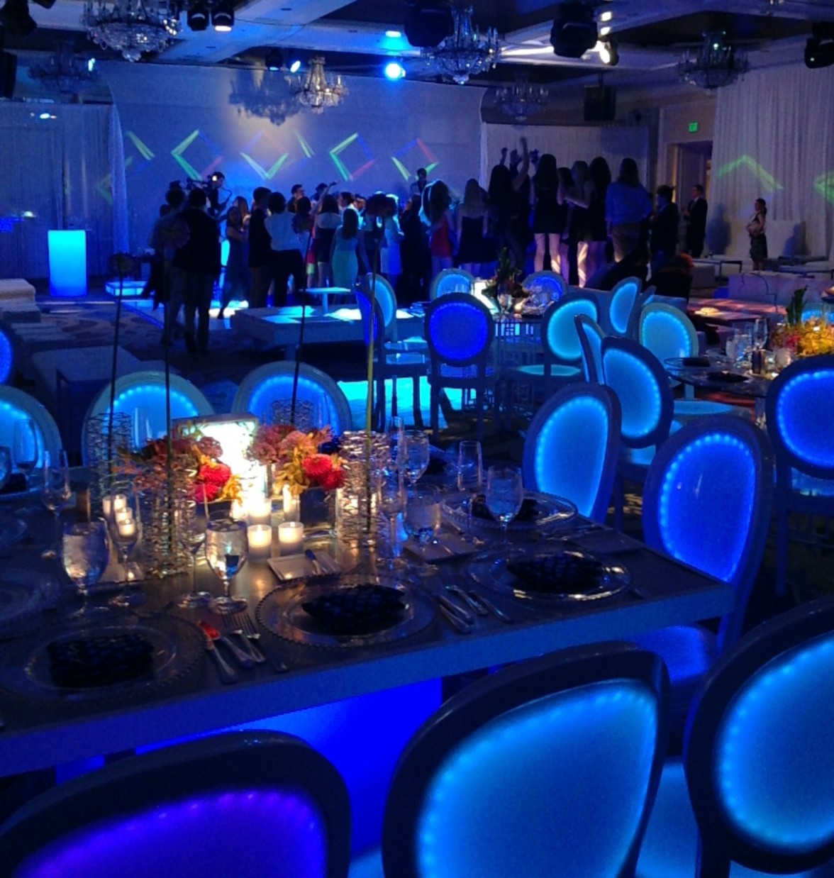 light up bar mitzvahs philadelphia evantine design decorators brian kappra