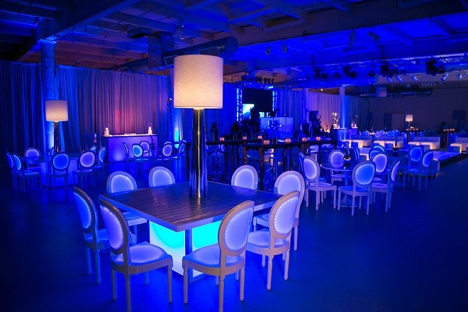 light up bar mitzvahs blue lighting white modern furniture for parties evantine design philadelphia party planners 4