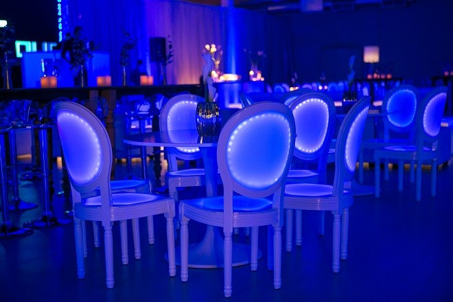 light up bar mitzvahs blue lighting white modern furniture for parties evantine design philadelphia party planners 45