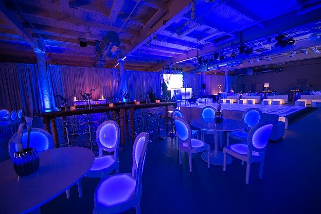 light up bar mitzvahs blue lighting white modern furniture for parties evantine design philadelphia party planners 47