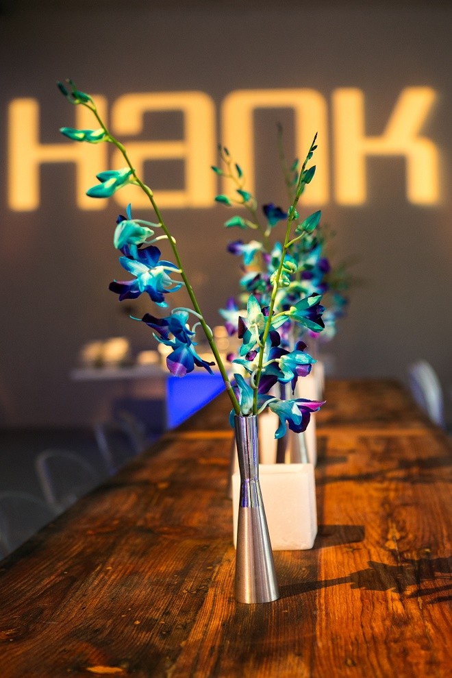 modern white lounge mitzvah with raw wood blue lighting evantine designn moulin loft space philadelphia 47