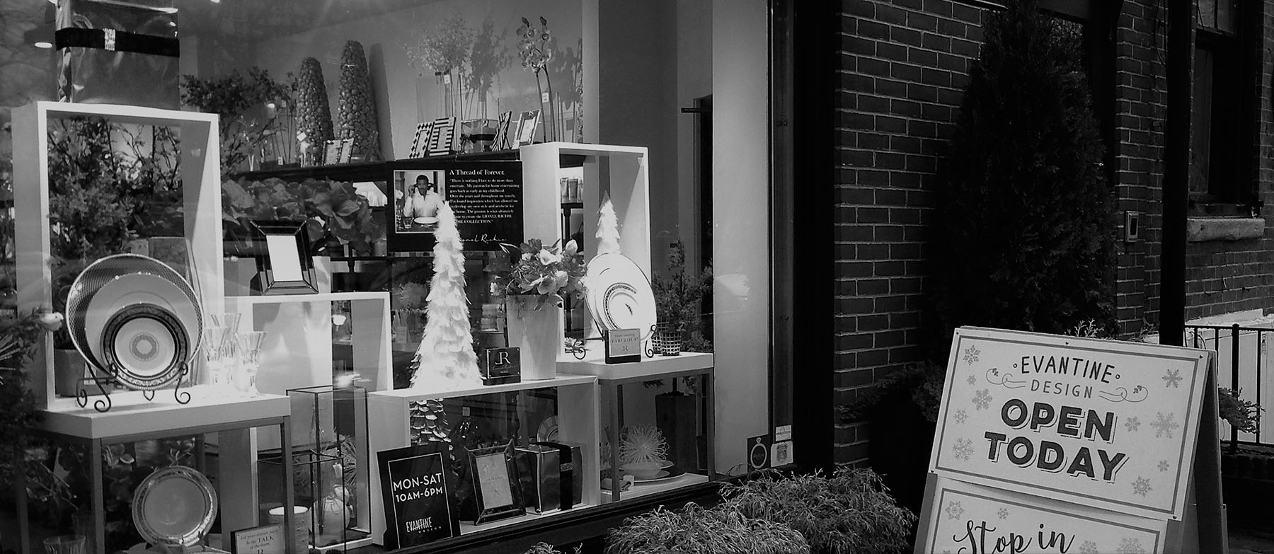 Boutique page