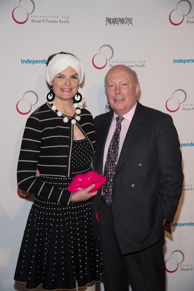 TylerBoye__julian fellowes and his wife philadelphia cancer event