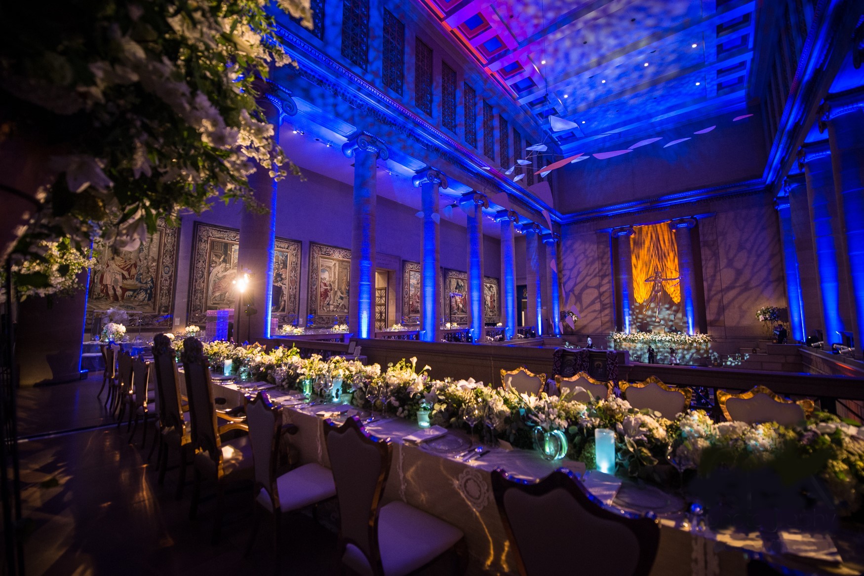 art museum wedding evantine design philadelphia floral designers